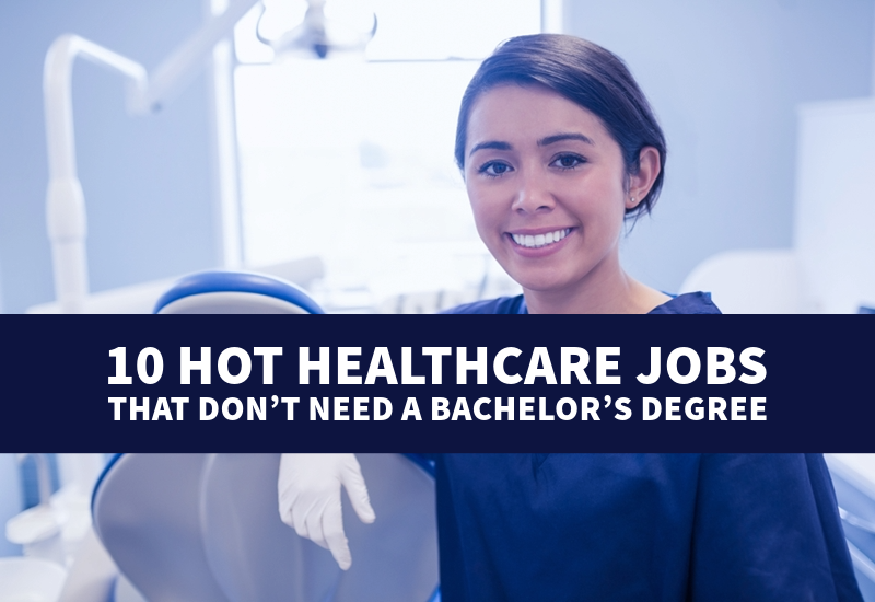 Smiling dental hygienist.